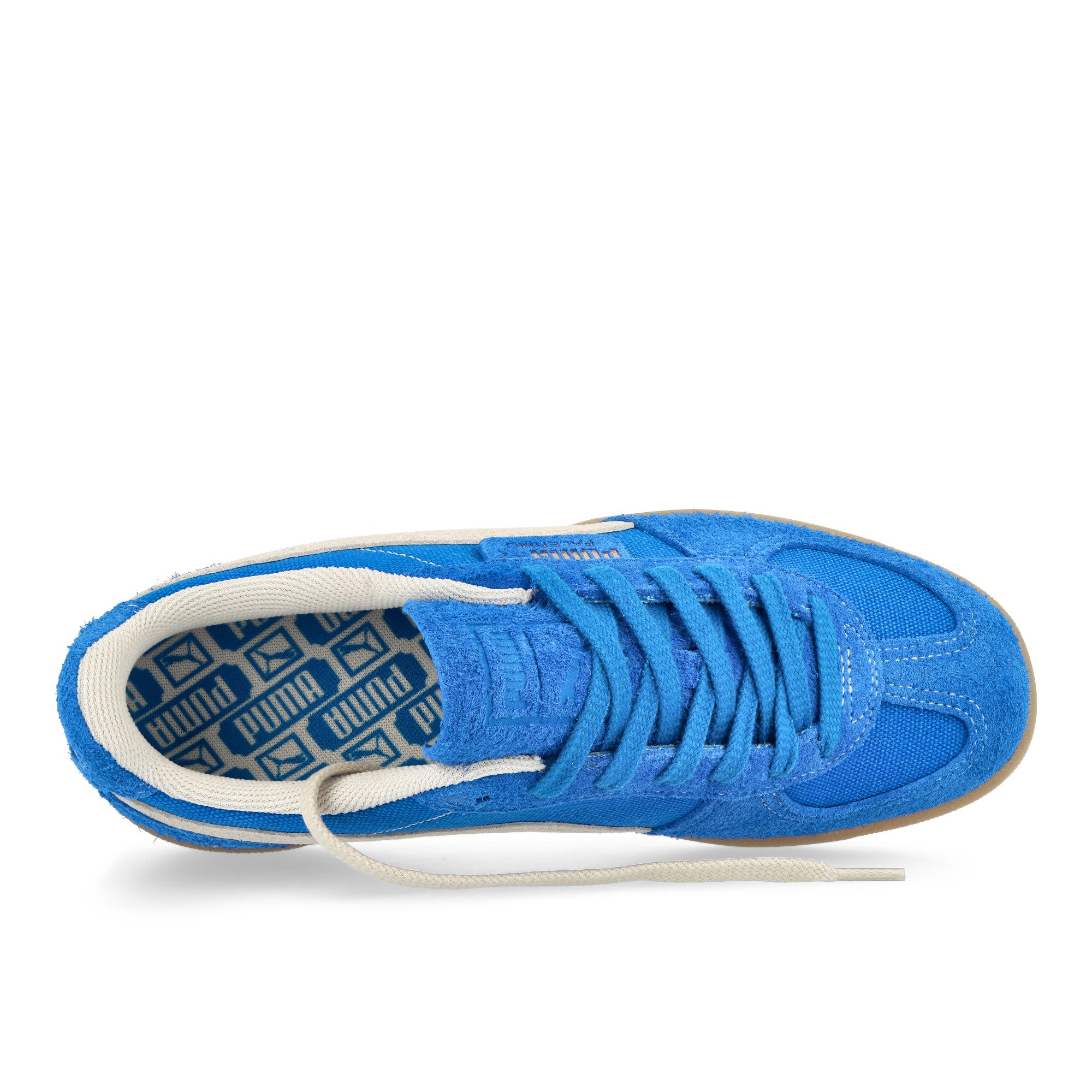 Puma Palermo Vintage Hyperlink Blue - Frosted Ivory Low Top Sneakers  Detailfoto | Overkill