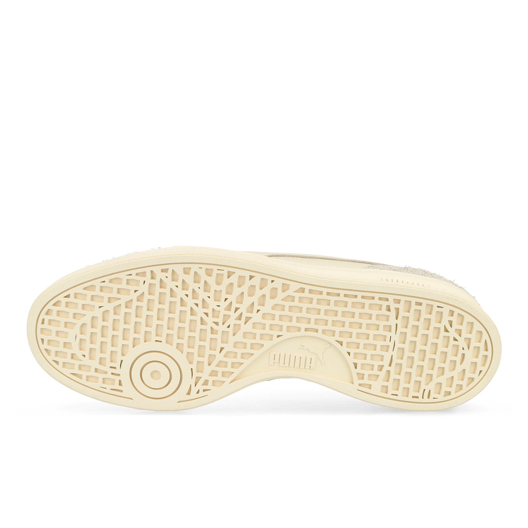 Puma Indoor Frosted Ivory-Vapor Gray Low Top Sneakers  Detail View 1 | Overkill