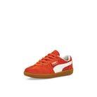 Puma Palermo PS Redmazing - Puma White Low Top Sneakers  Close Up | Overkill