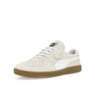 Puma Super Team SD Silver Mist-PUMA White Low Top Sneakers  Close Up | Overkill