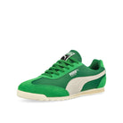 Puma Arizona Nylon Archive Green - Vapor Gray Low Top Sneakers  Close Up | Overkill