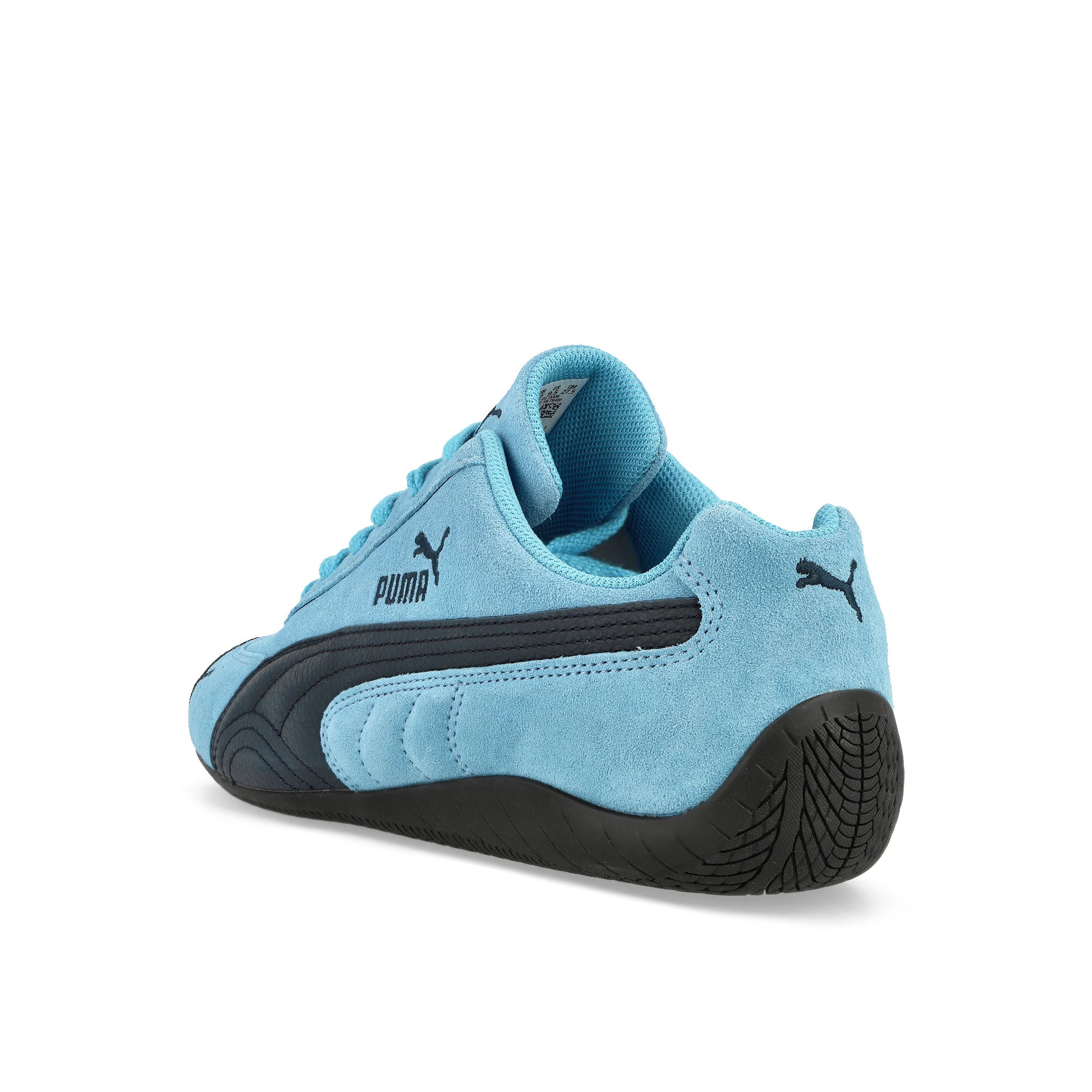 Puma Speedcat Archive Team Light Blue-Club Navy Low Top Sneakers  Material | Overkill