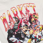 Market Arc Animal Mosh Pit T-Shirt White T-Shirts Close-up | Overkill