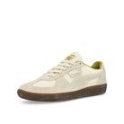 Puma Palermo Frosted Ivory-Alpine Snow-Golden Fog Low Top Sneakers  Close Up | Overkill