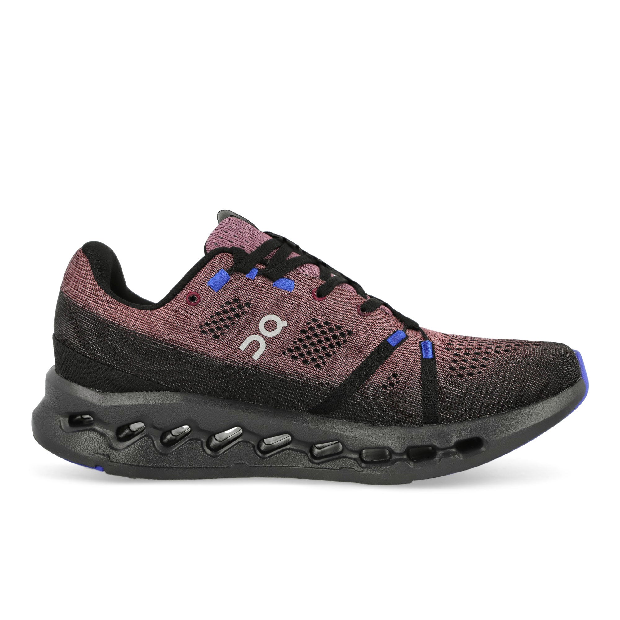 On Cloudsurfer Black / Cobalt Low Top Sneakers  Silhouette | Overkill