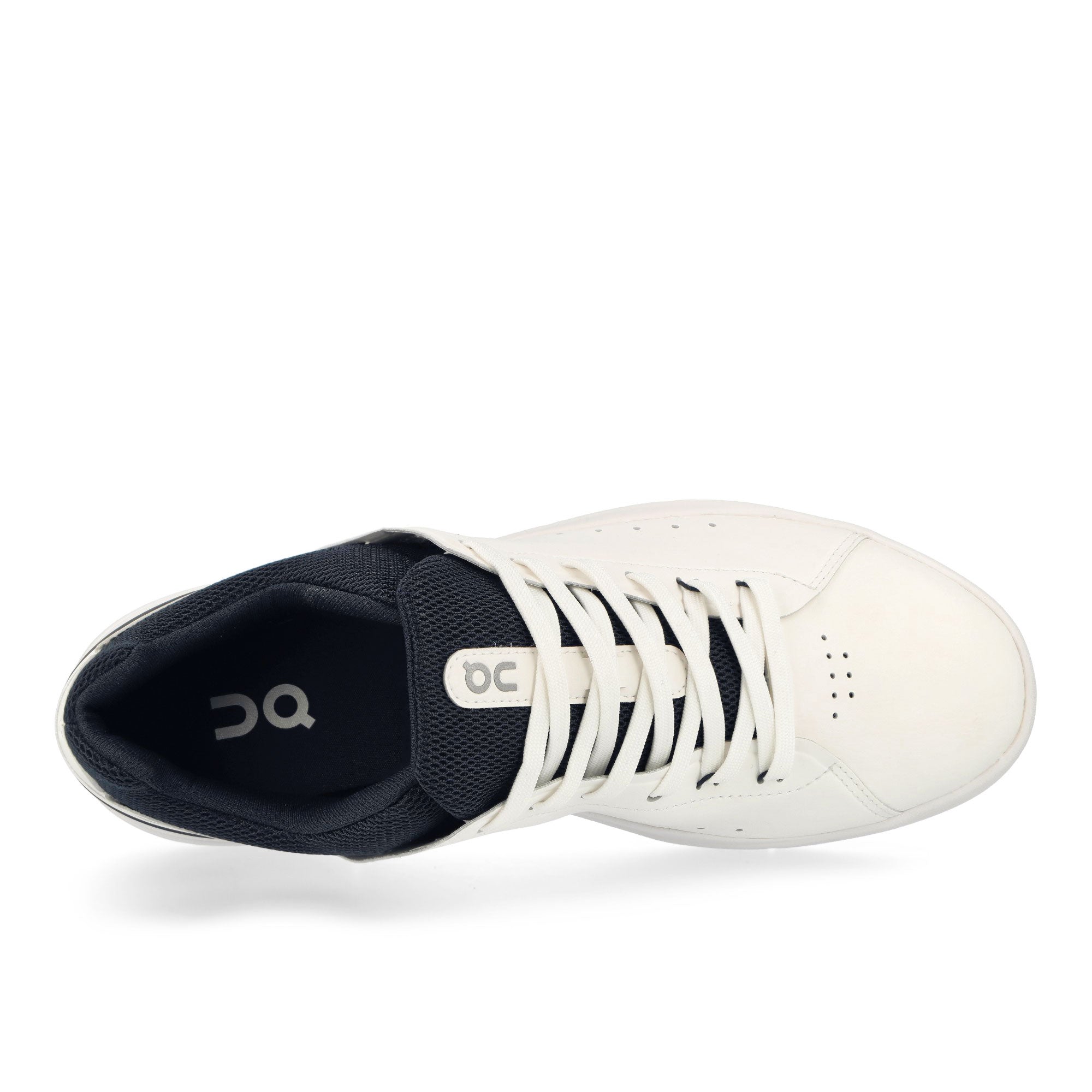 On The Roger Advantage White / Midnight Low Top Sneakers  Detail View 1 | Overkill