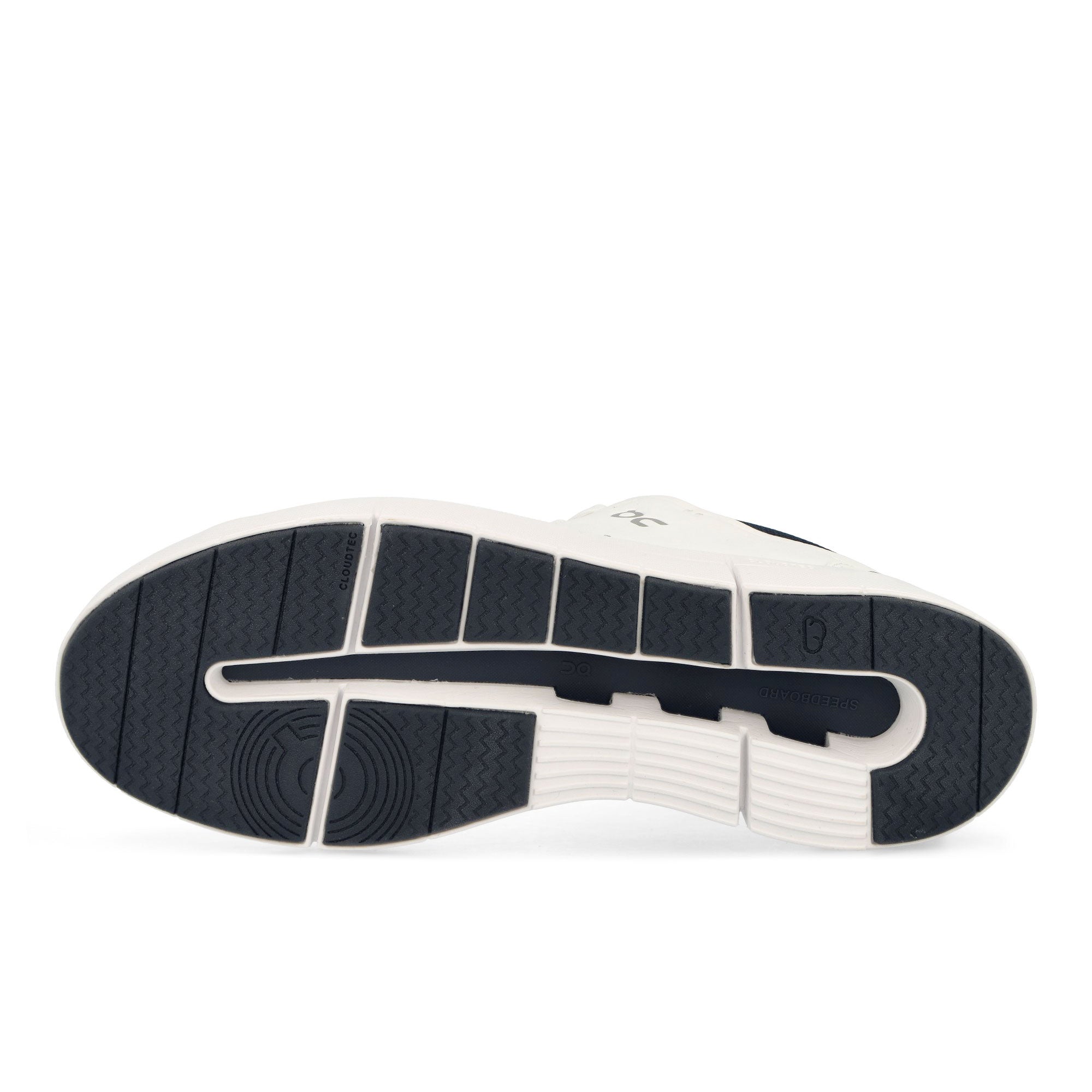 On The Roger Advantage White / Midnight Low Top Sneakers  Detail View 2 | Overkill
