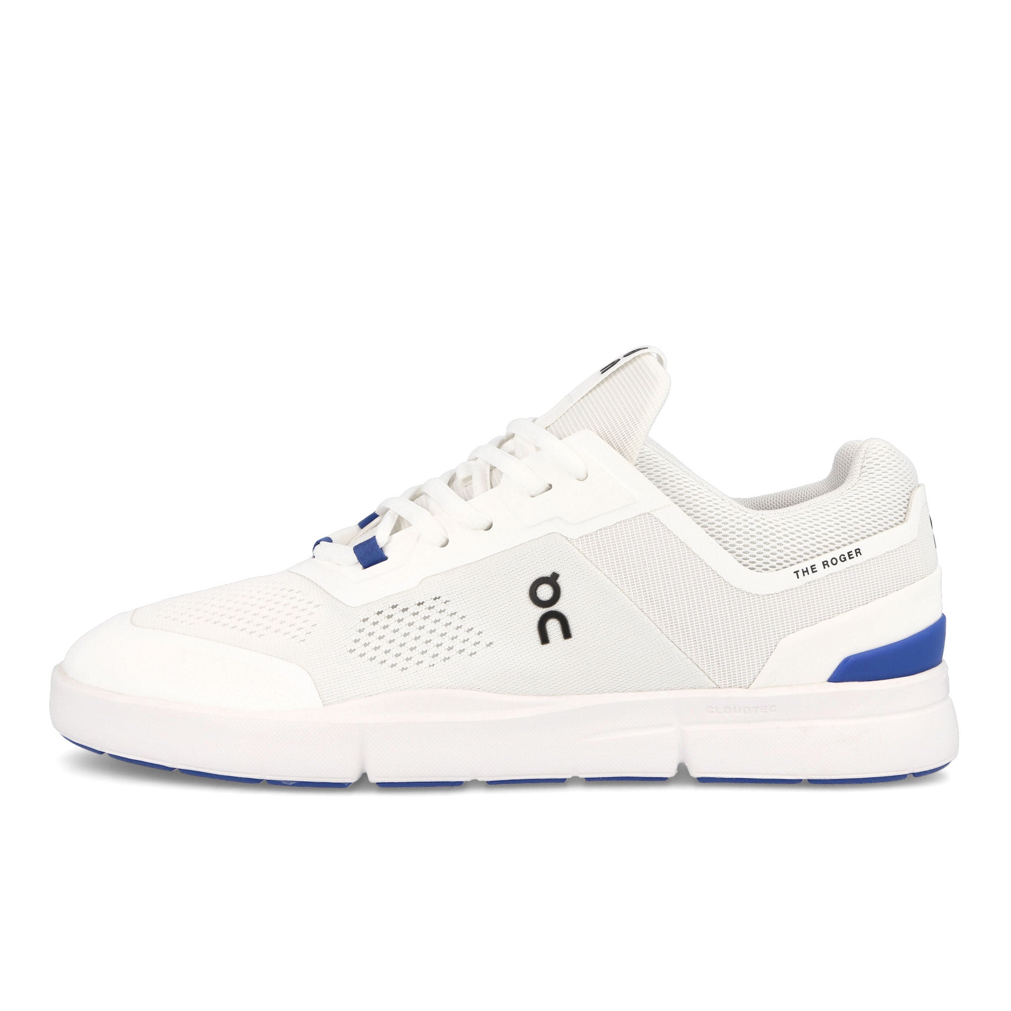 On The Roger Spin Undyed-White / Indigo Low Top Sneakers 3MD11471089 | Overkill