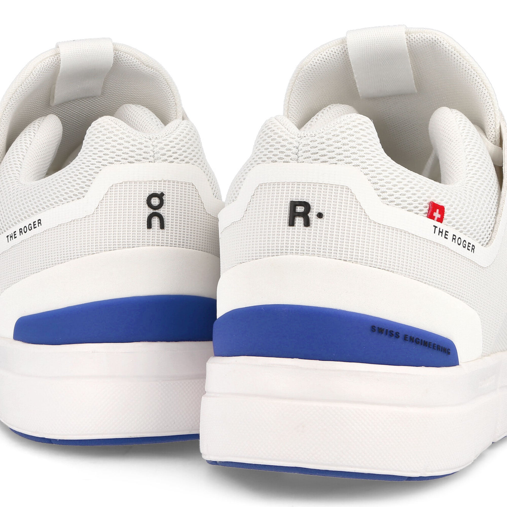 On The Roger Spin Undyed-White / Indigo Low Top Sneakers  Detailfoto | Overkill