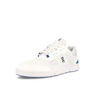 On The Roger Spin Undyed-White / Indigo Low Top Sneakers  Close Up | Overkill
