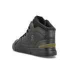On The Roger Clubhouse Sensa Black-Camo Mid Top Sneakers  Material | Overkill