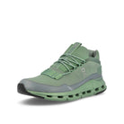 On Cloudnova Sensa Green / Fern / White Sneakers  Close Up | Overkill