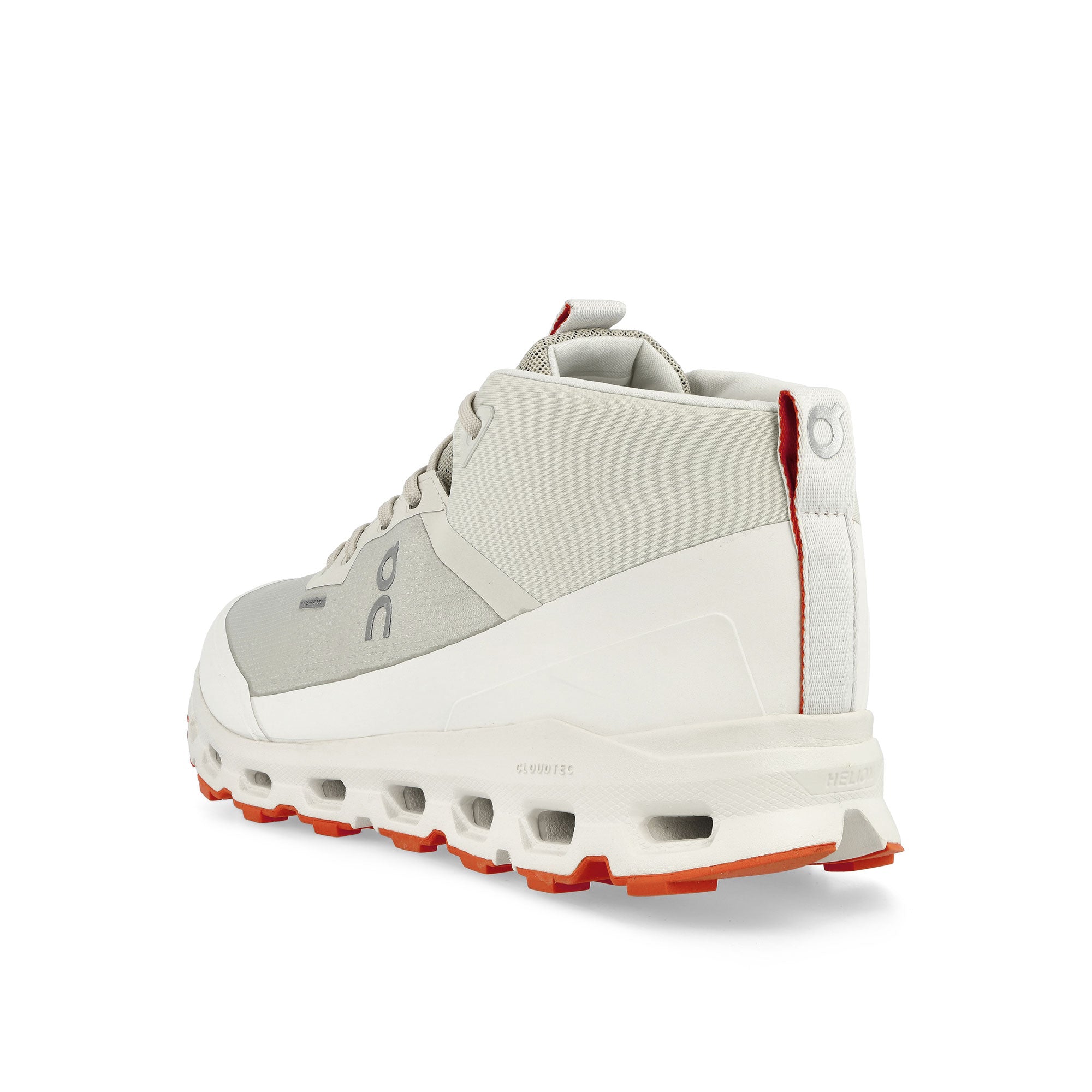 On Cloudroam Waterproof Ice / Flare Mid Top Sneakers  Material | Overkill