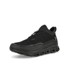 On Waterproof Suma All Black Mid Top Sneakers  Close Up | Overkill