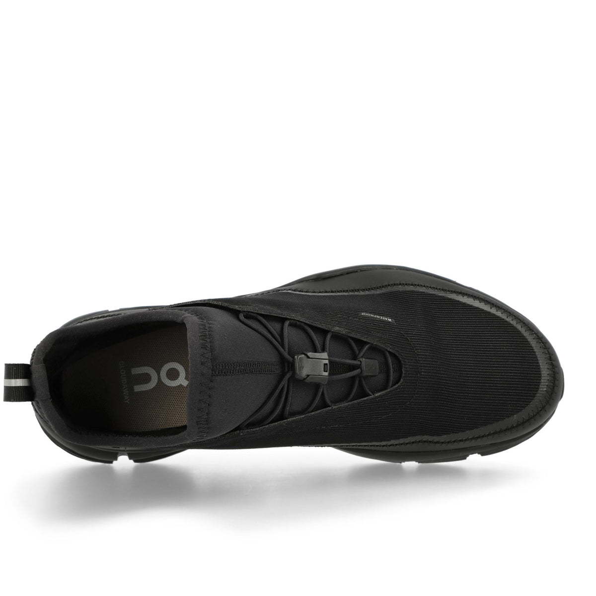 On Waterproof Suma All Black Mid Top Sneakers  Detail View 1 | Overkill