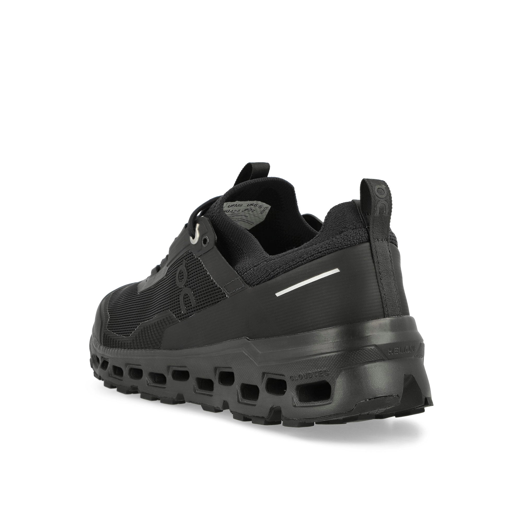 On Cloudultra 2 Black  Low Top Sneakers  Material | Overkill