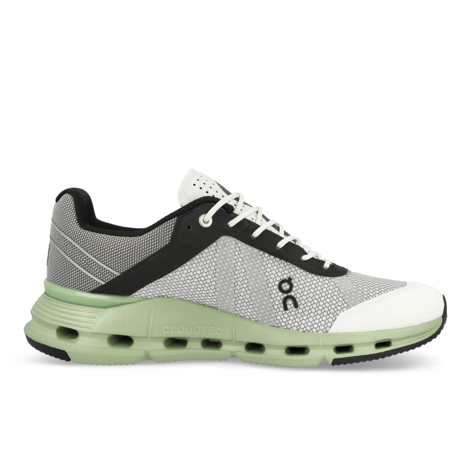 On Cloudnova Z5 Rush Black / White Low Top Sneakers  Silhouette | Overkill