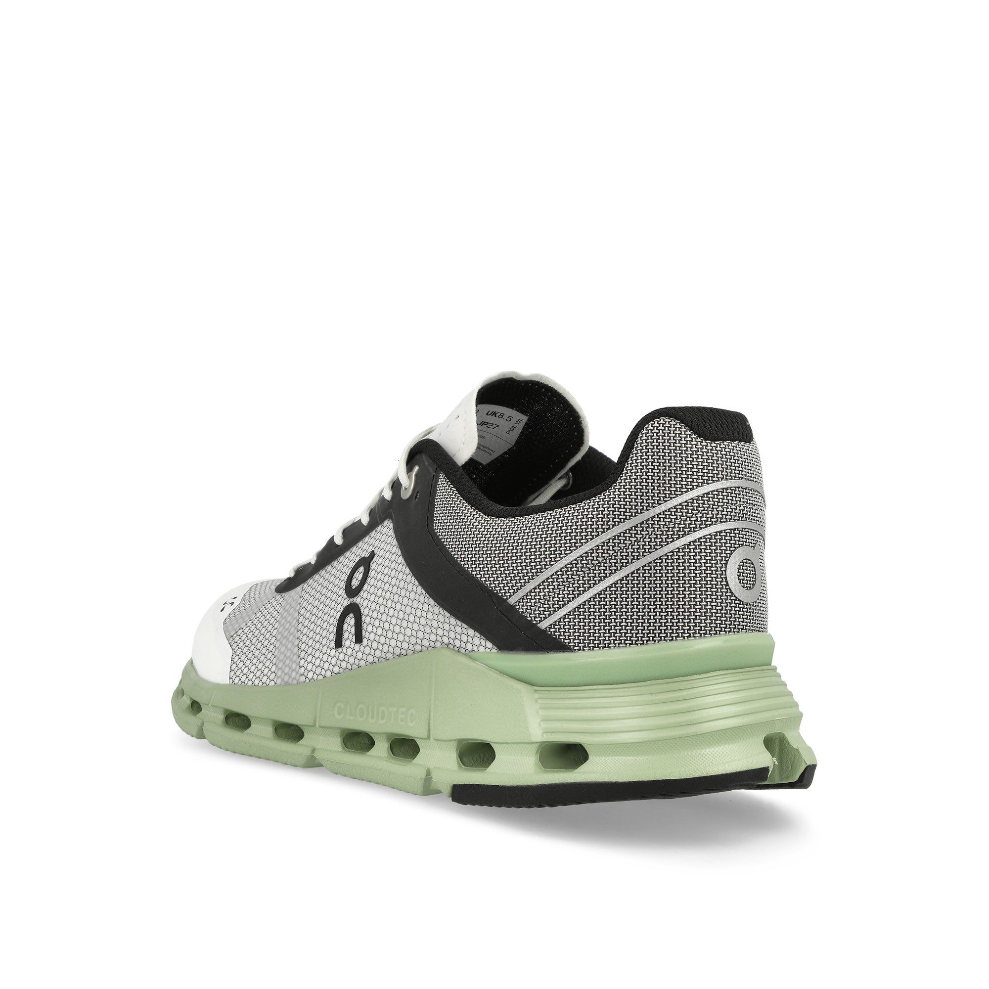 On Cloudnova Z5 Rush Black / White Low Top Sneakers  Material | Overkill