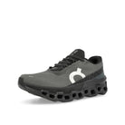 On Cloudmonster 2 Asphalt / Iron Low Top Sneakers  Close Up | Overkill