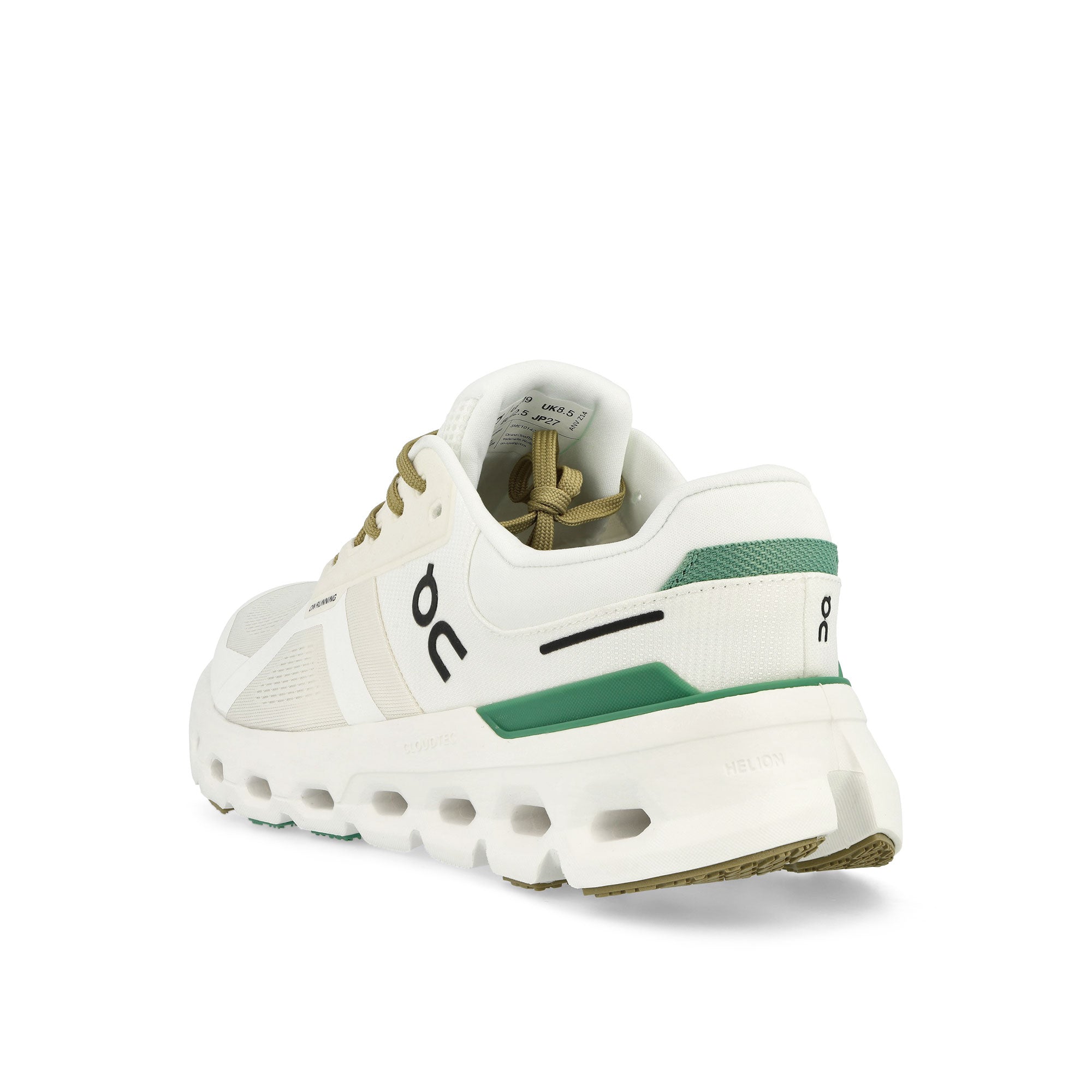 On Cloudrunner 2 Undyed / Green Low Top Sneakers  Material | Overkill
