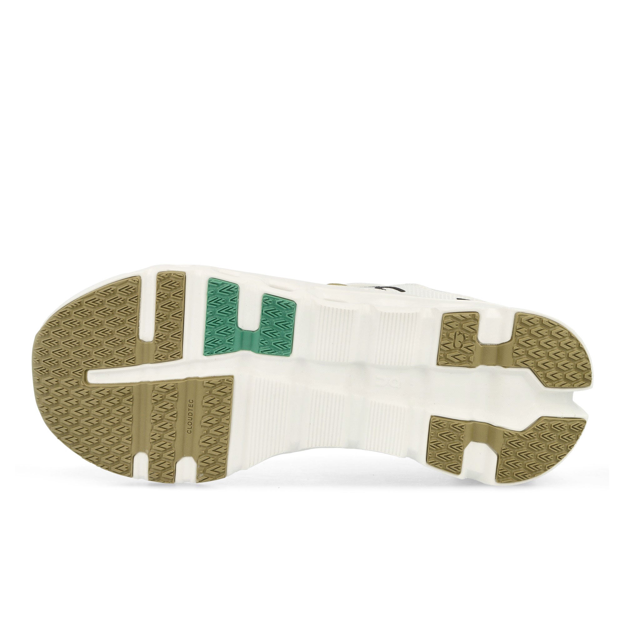 On Cloudrunner 2 Undyed / Green Low Top Sneakers  Detail View 2 | Overkill