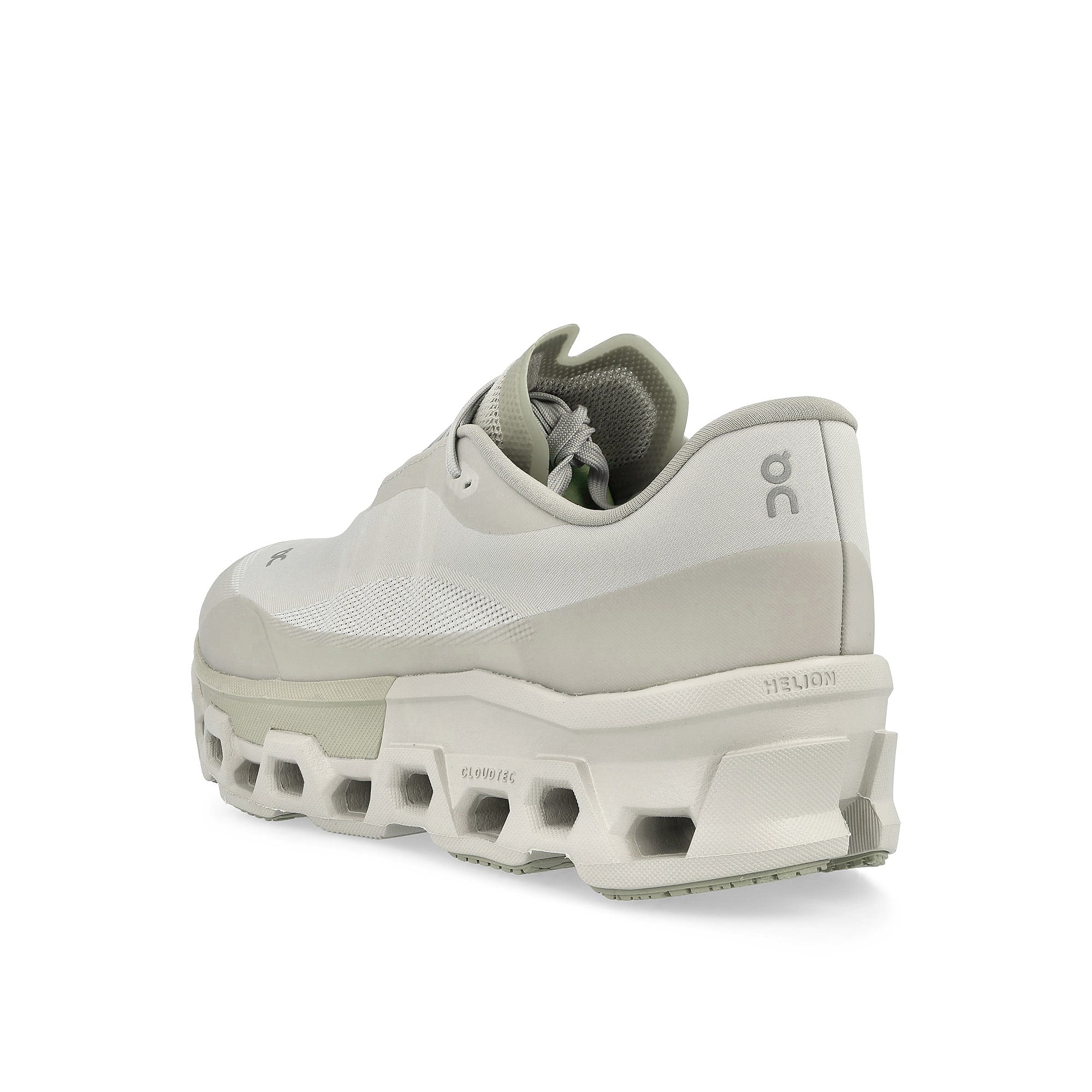 On Cloudmonster 2 Moondust / Chalk Low Top Sneakers  Material | Overkill