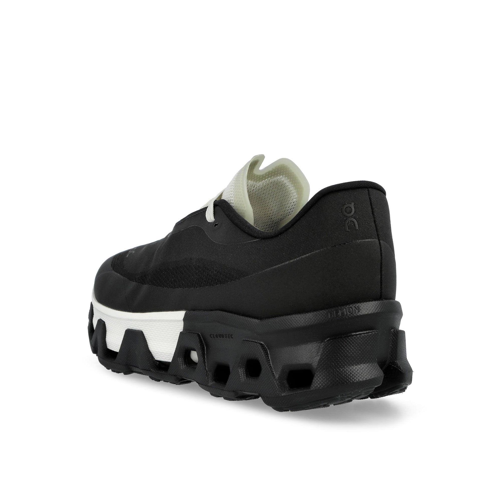 PAF x On Cloudmonster Hyper Black Low Top Sneakers 3MF30931043 Material | Overkill