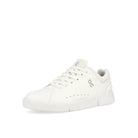 On W The Roger Advantage White / Undyed Low Top Sneakers  Close Up | Overkill