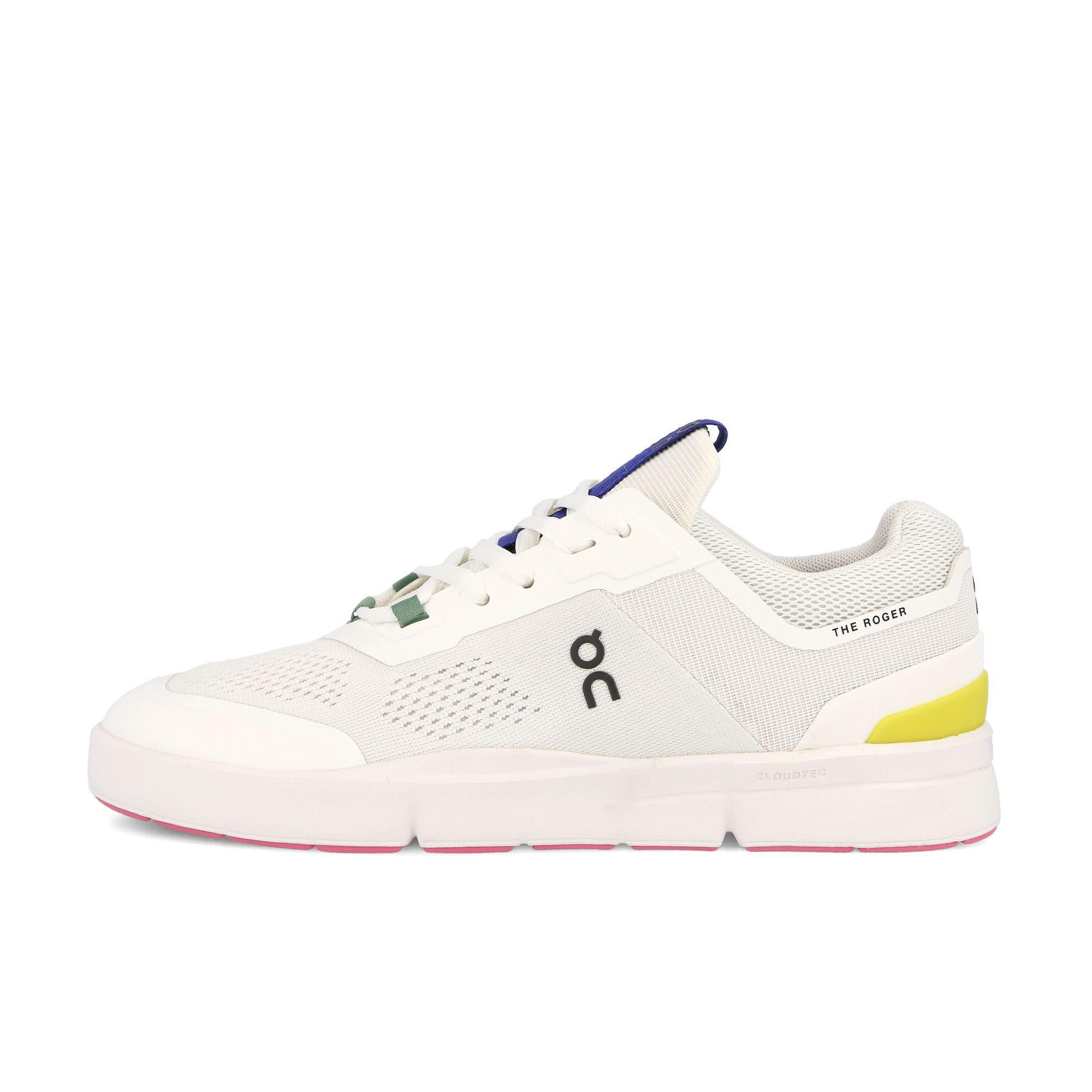 On The Roger Spin Undyed - White / Yellow Sneakers 3WD11481090 | Overkill