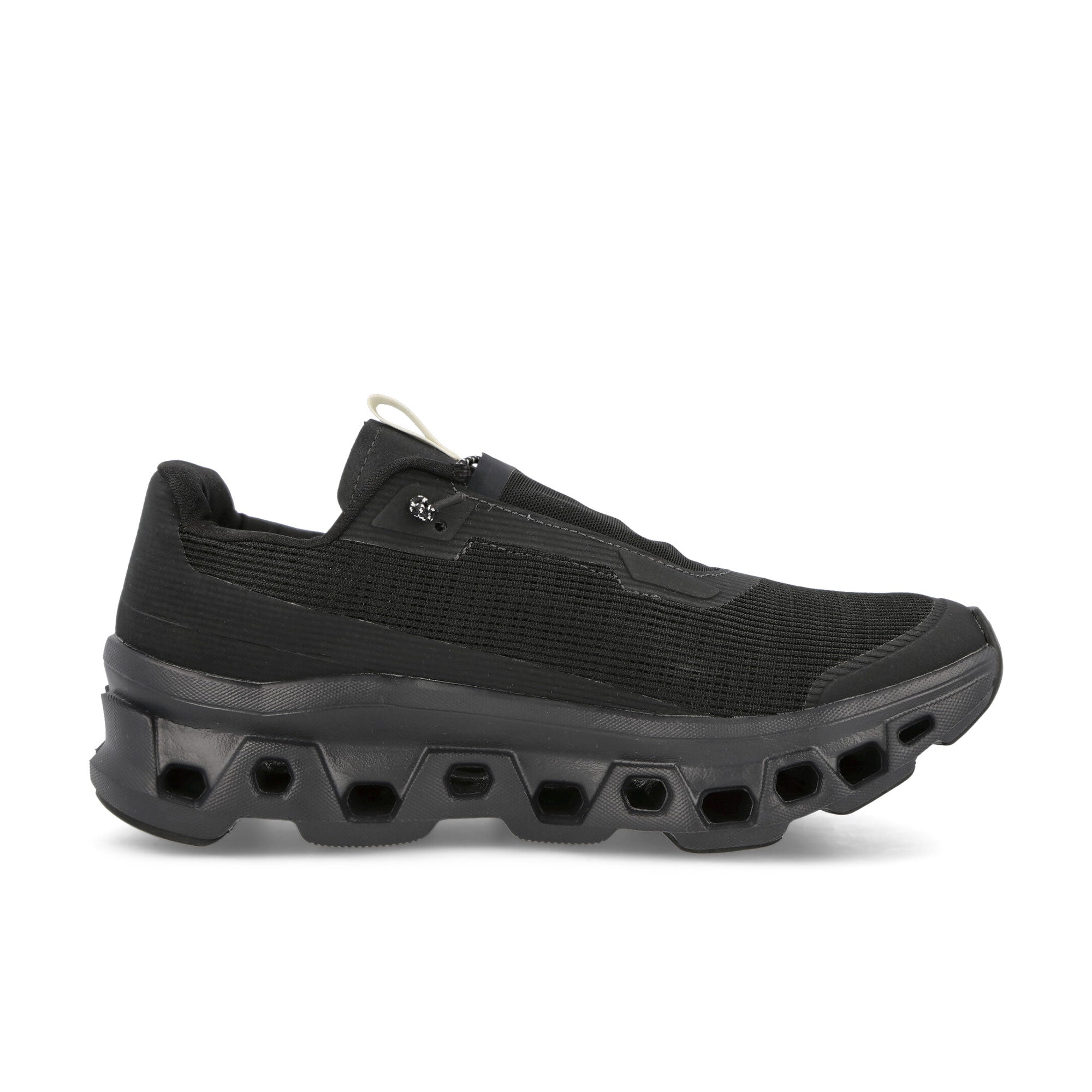 On Cloudmonster Sensa All Black Low Top Sneakers  Silhouette | Overkill
