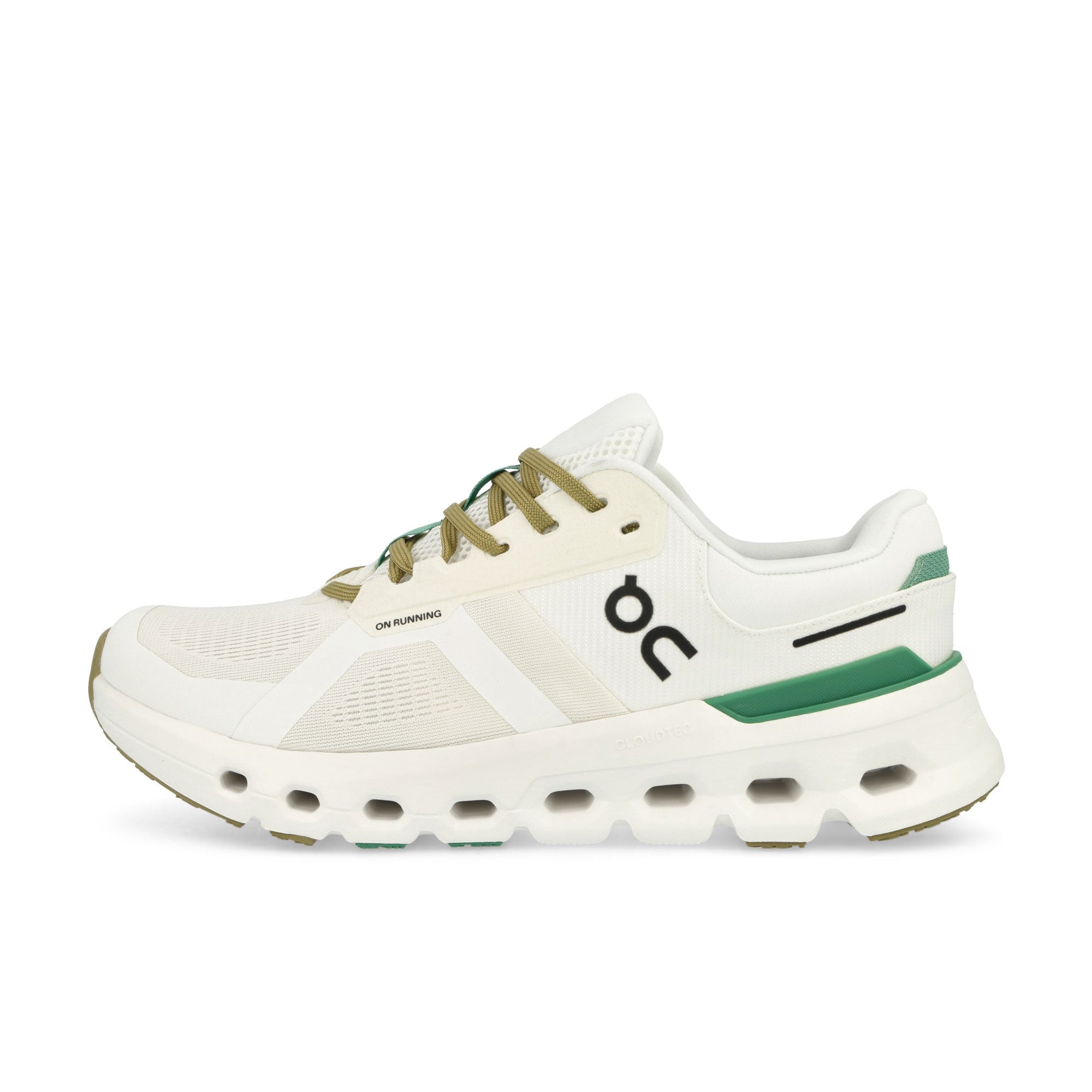 On W Cloudrunner 2 Undyed / Green Low Top Sneakers 3WE10132404 | Overkill