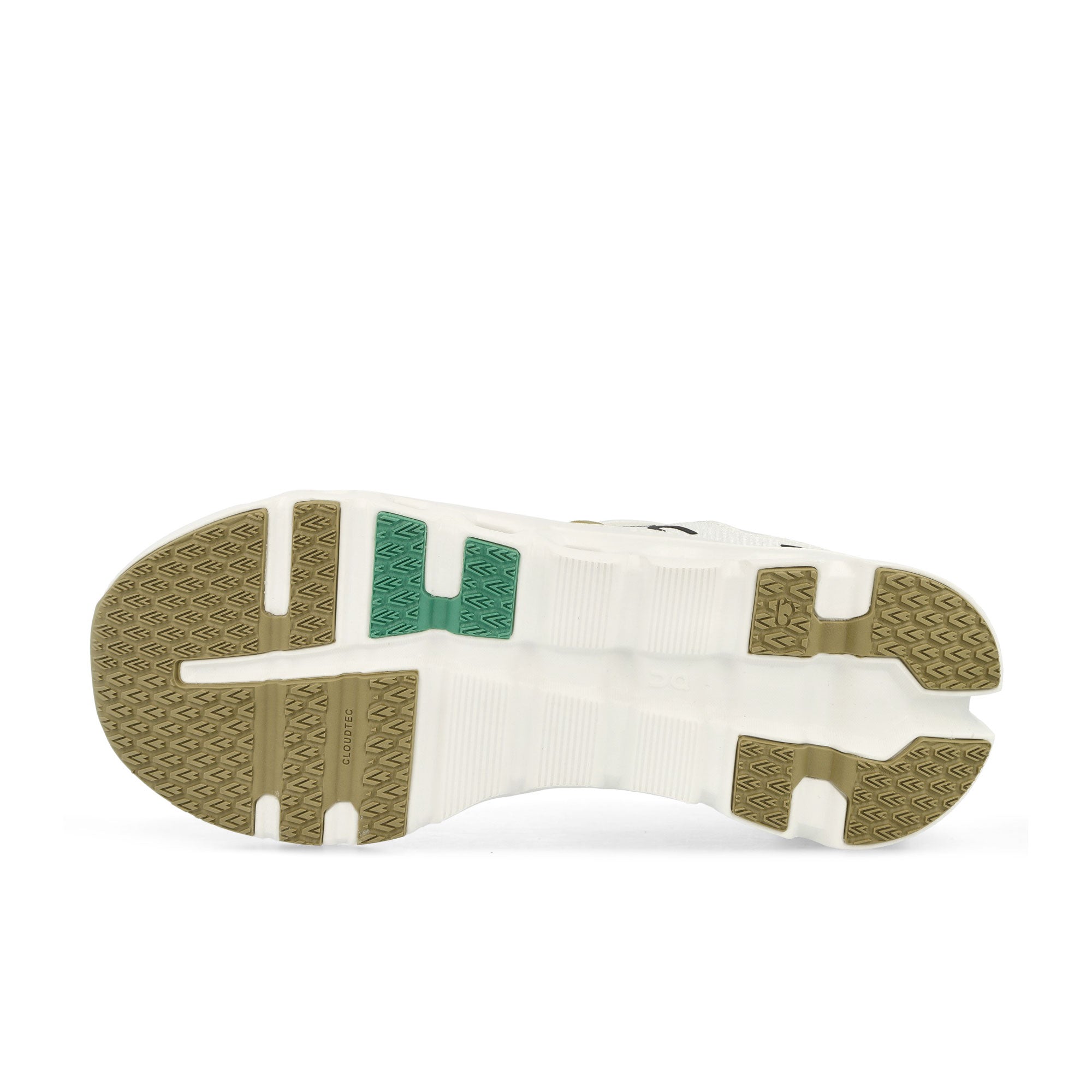 On W Cloudrunner 2 Undyed / Green Low Top Sneakers  Detail View 2 | Overkill