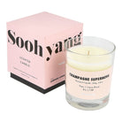 Soohyang scented candle 120g White Incense & Candles SSC / Champagne Supernova | Overkill