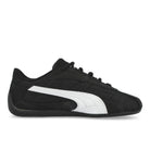 Puma Speedcat Plus Puma Black - Puma White Low Top Sneakers 402995 04 Silhouette | Overkill

