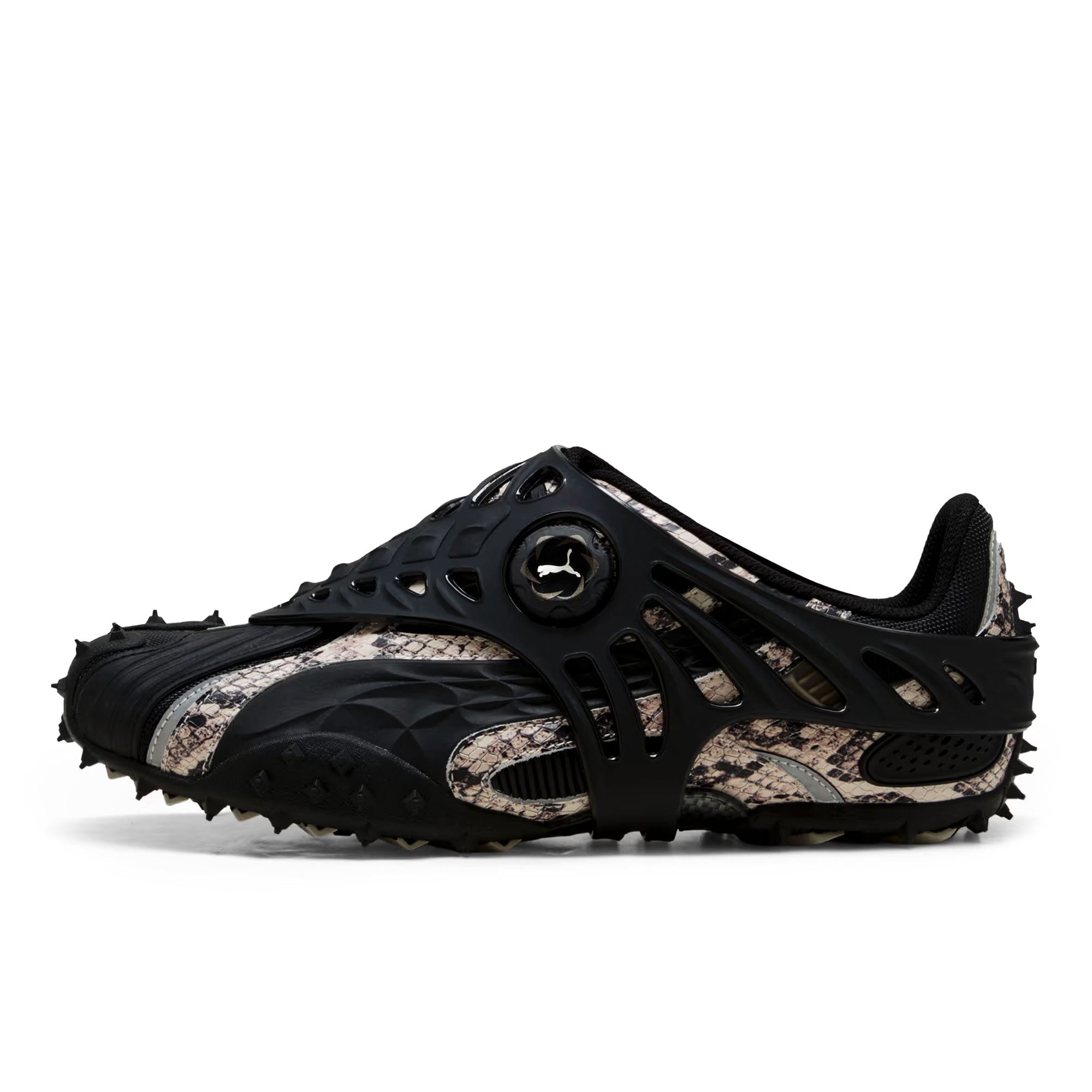 Puma Mostro Gabbia Snake Totally Taupe - Puma Black Low Top Sneakers 403025 01 | Overkill