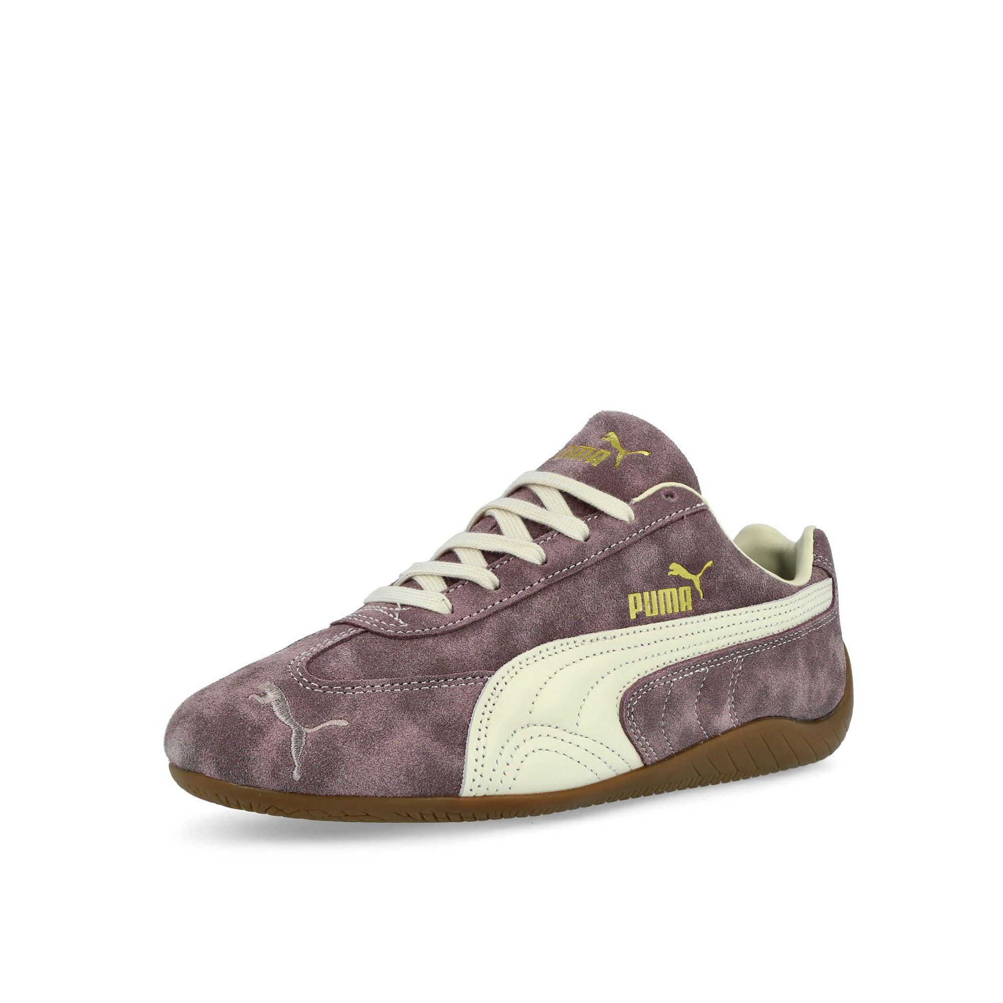 Puma Speedcat Faded Chocolate Brown - Sandstone Low Top Sneakers 403688 05 Close-up | Overkill
