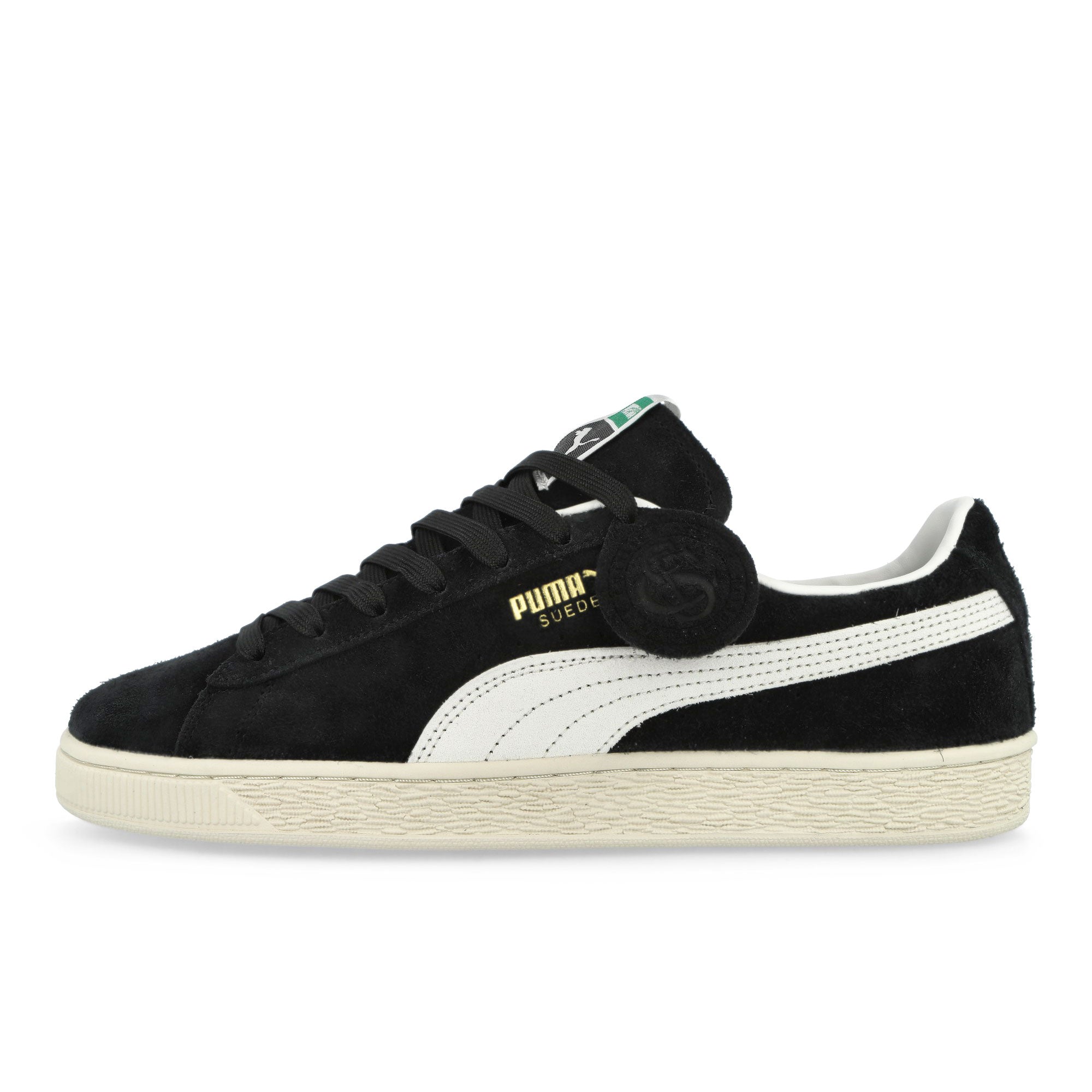 Charles F. Stead I x Puma Suede Puma Black - Puma White Low Top Sneakers 403700 01 | Overkill
