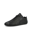 Puma Speedcat Full Leather Puma Black - Shadow Gray Low Top Sneakers 405449 01 Close-up | Overkill
