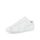 Puma Speedcat Full Leather Puma White - Feather Gray Low Top Sneakers 405449 02 Close-up | Overkill

