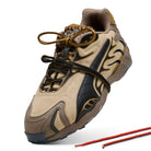 A$AP Rocky x Puma Inhale Leopard Toasted Almond - Puma Black Low Top Sneakers 405579 01 Detail View 1 | Overkill