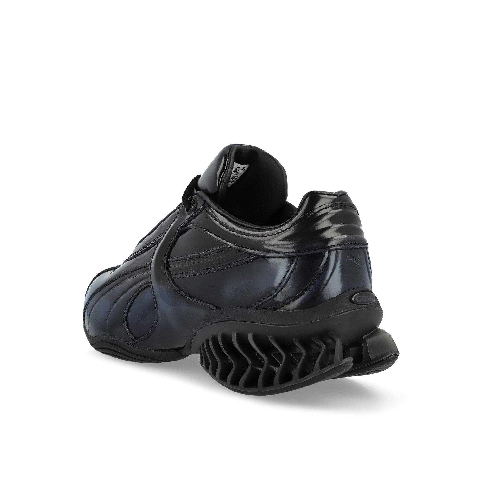 J.L-A.L x Puma Cell Geo 1 Midnight Puma Black - New Navy Low Top Sneakers 406426 01 Material | Overkill
