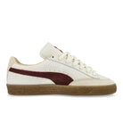Nahmias x Puma Suede Vintage Red  Warm White - Archive Gold - For All Time Red Low Top Sneakers 407025 01 Silhouette | Overkill
