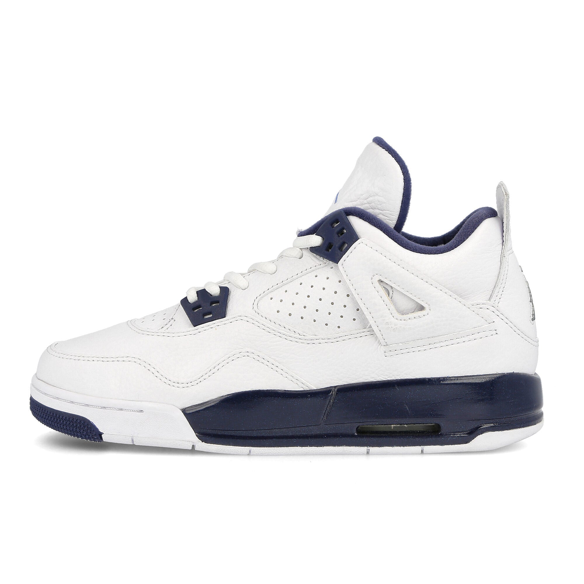 Jordan Air Jordan 4 Retro BG White / Legend Blue / Midnight Navy  408452 107 | Overkill