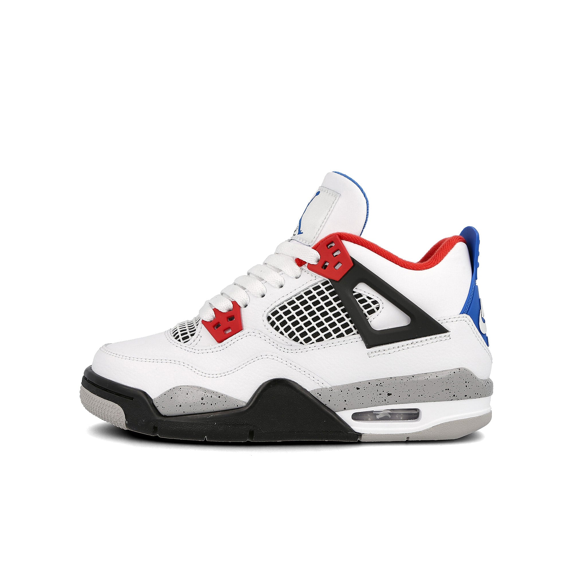 Jordan Air Jordan 4 Retro GS White / Military Blue - Fire Red - Tech Grey  408452 146 | Overkill