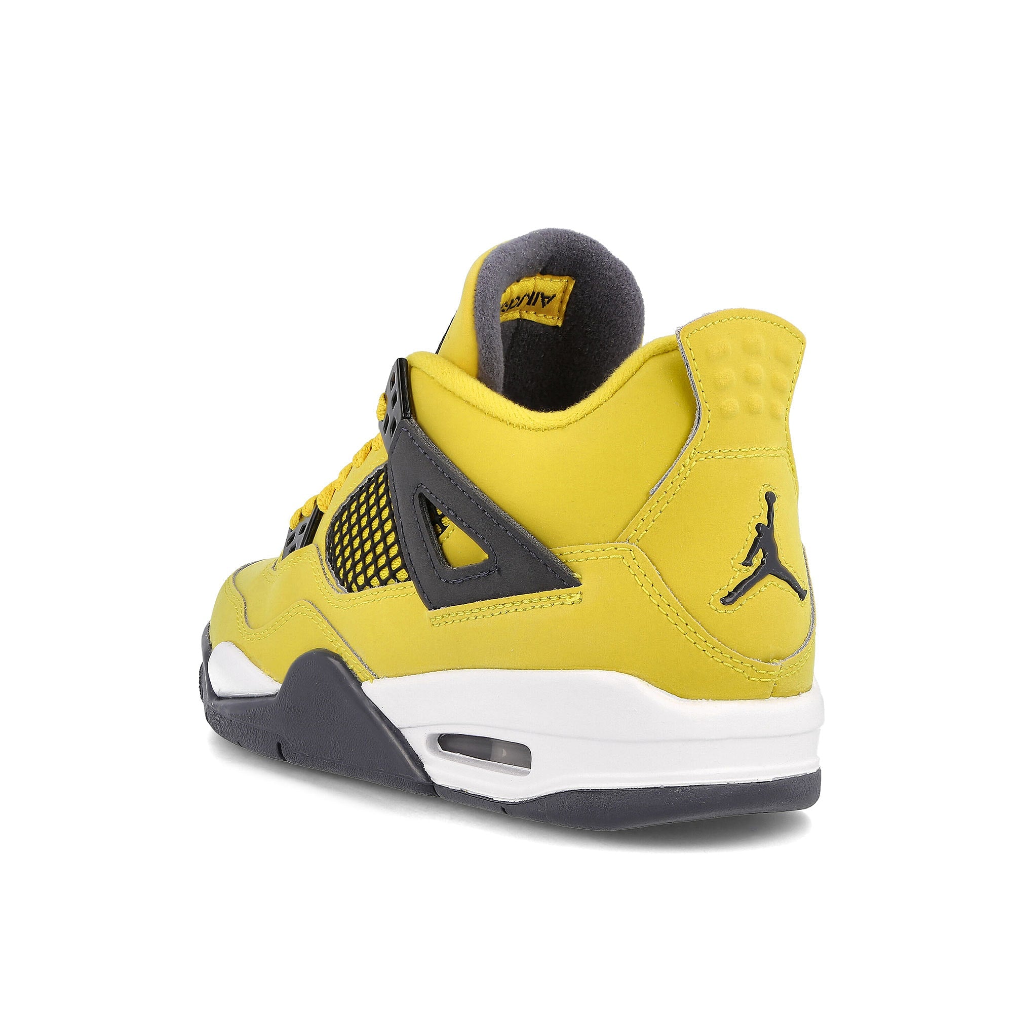 Jordan Air Jordan 4 Retro GS Tour Yellow / Dark Blue Grey - White  Close-up | Overkill