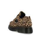 Dr. Martens Buzz 5i Spot Hair On Light Tan Mini Leopard Low Top Sneakers  Material | Overkill