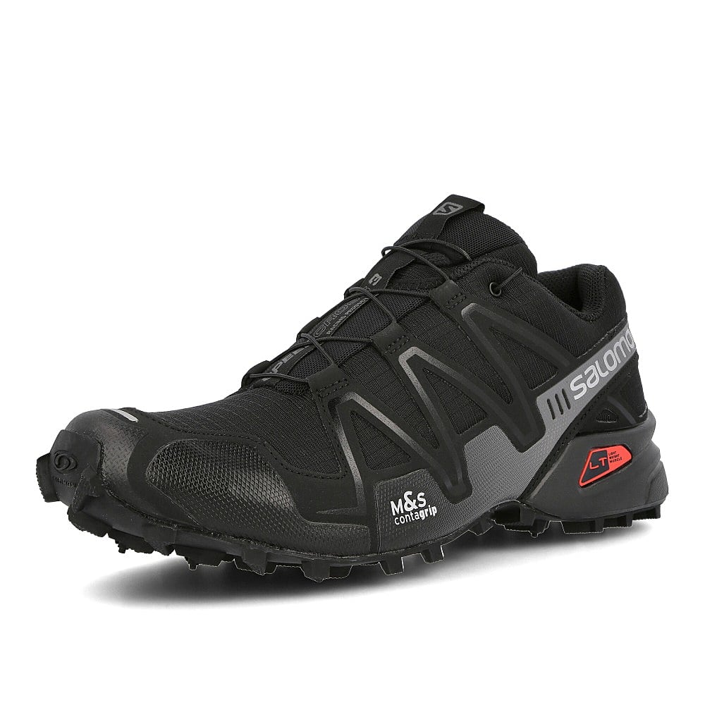 Salomon speedcross 3 adv Black-Black-Quiet Shade Sneakers  Close Up | Overkill