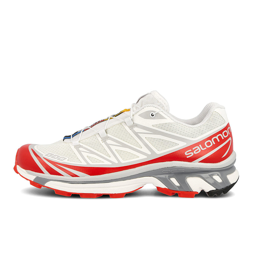 Salomon xt-6 adv Vanilla Ice / White / Racing Red  410862 | Overkill
