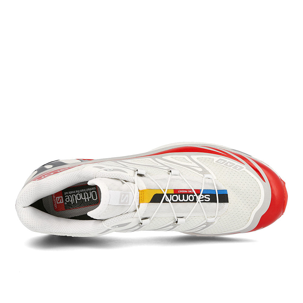 Salomon xt-6 adv Vanilla Ice / White / Racing Red  Detail view 1 | Overkill