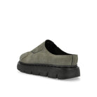 Dr. Martens Vent Xx02 Mule Dark Grey / Milled Nubuk Slides, Sandals & Slippers  Close Up | Overkill